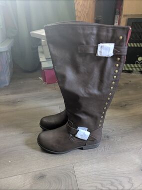 Women’s Tall Brown Riding Boots